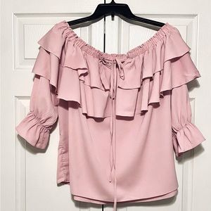 Off the shoulder blouse